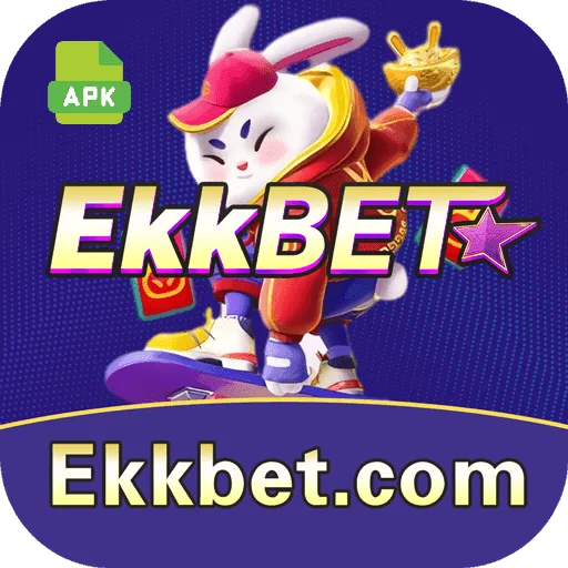 Imagem promovendo download do APK oficial ekkbet para Android